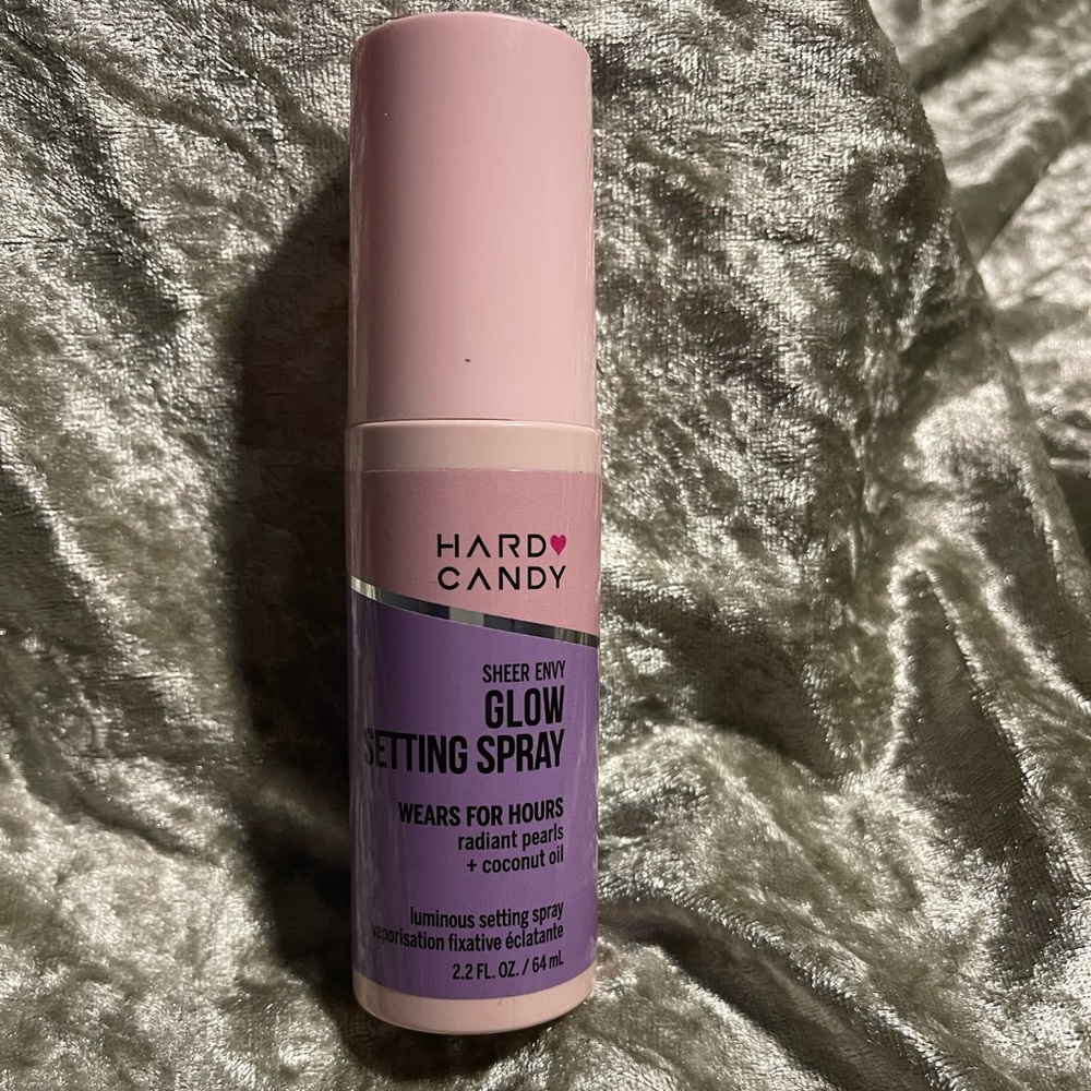 Hard Candy Sheer Envy Glow Setting Spray Radiant Pearls + Coconut Oil 2.2 FL OZ
